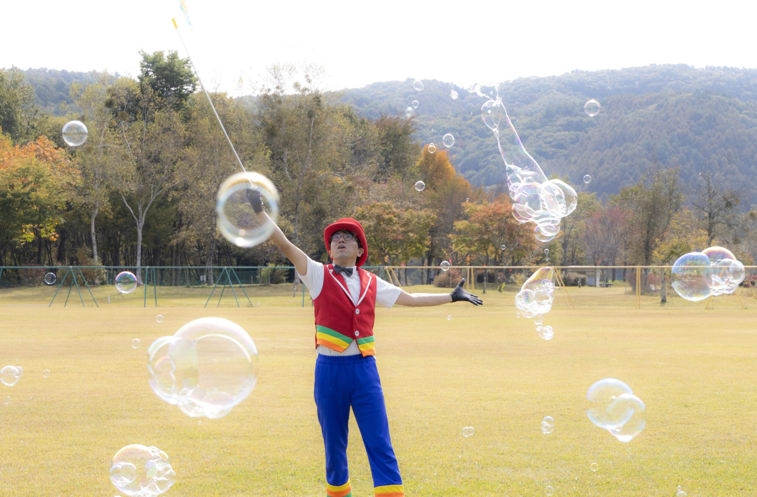 ハロウィンバブルショー