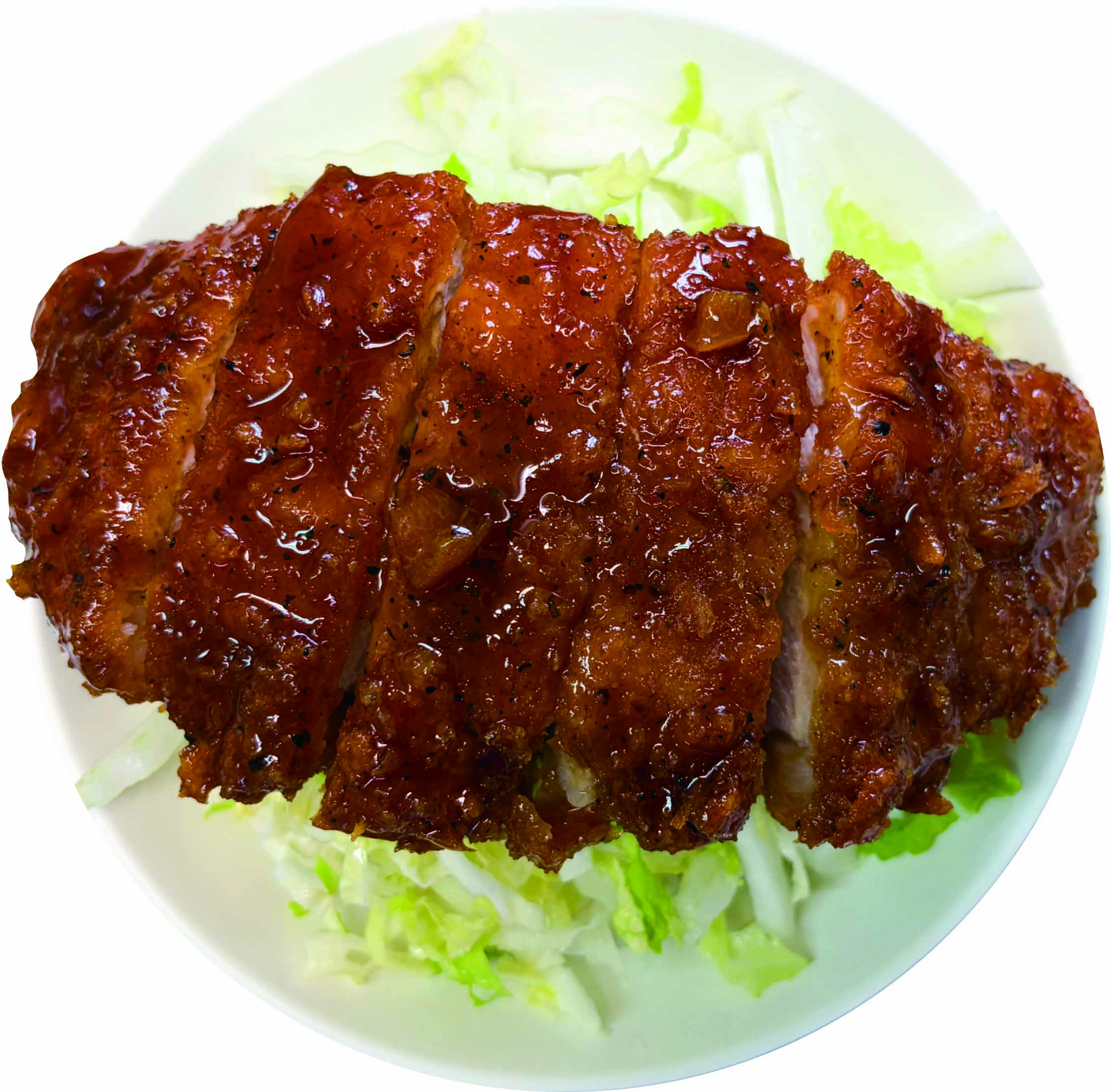 はくさいソースカツ丼